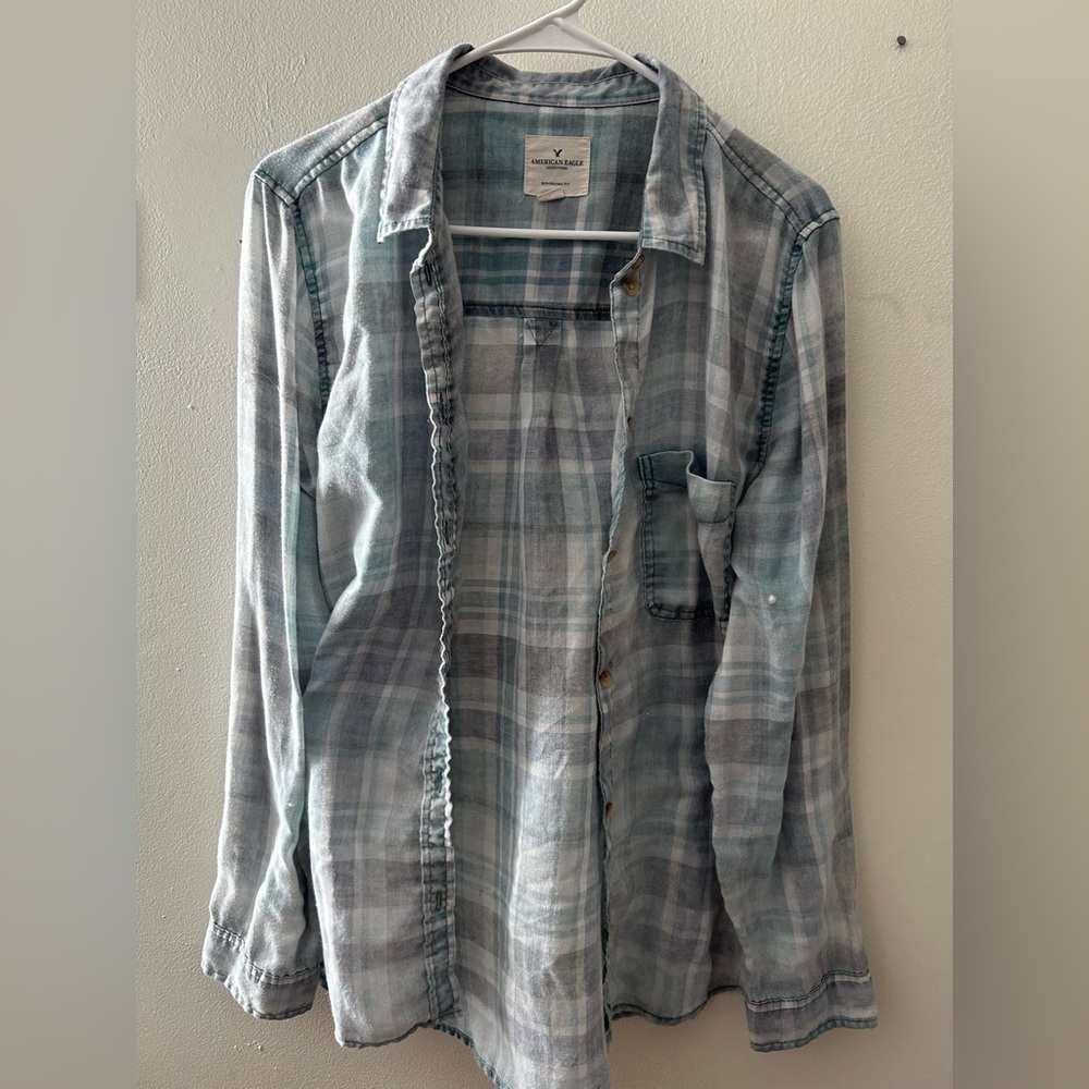 American eagle lightweight flannel